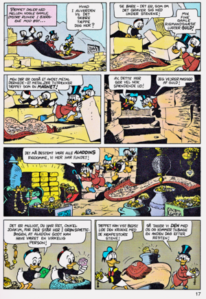 Walt Disney Comics - Scrooge McDuck: Rug Riders In The Sky (Danish Edition)