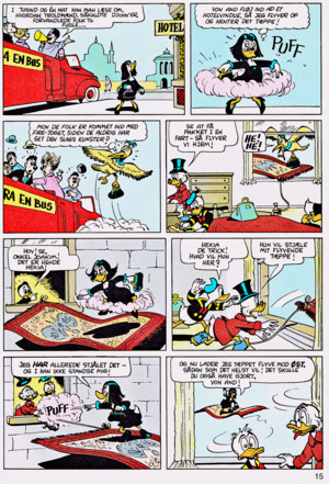  Walt 디즈니 Comics - Scrooge McDuck: Rug Riders In The Sky (Danish Edition)