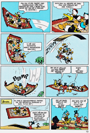  Walt 迪士尼 Comics - Scrooge McDuck: Rug Riders In The Sky (Danish Edition)