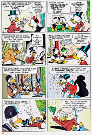  Walt Дисней Comics - Scrooge McDuck: Rug Riders In The Sky (Danish Edition)