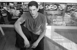  Wentworth Miller trains for his upcoming role in Miramax's 'The Human Stain' starring Anthony Hopkin