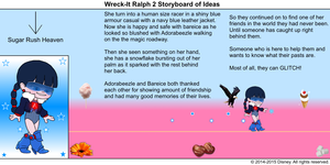  Wreck-It Ralph 2 Storyboard of Ideas 35