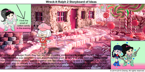  Wreck-It Ralph 2 Storyboard of Ideas 45