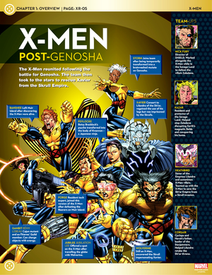  X-men Team Line-Up: Post-Genosha