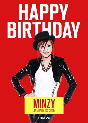  ♥ Happy Birthday Minzy ♥