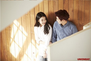  150126 IU and Lee Hyun Woo UnionBay pictorial