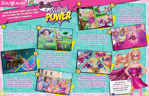  바비 인형 in Princess Power Magazine