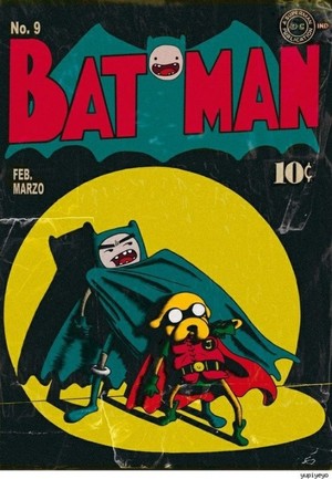  Bat Man and Robin