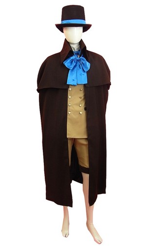  Black Butler 黒執事 Ciel Phantomhive Steampunk Suit Cosplay Costume