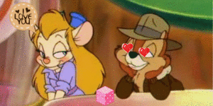  Chip and Gadget in l’amour