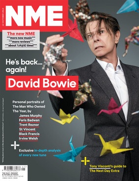  David Bowie NME magazine cover