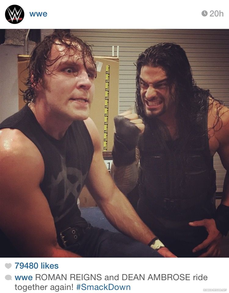 Dean Ambrose and Roman Reigns