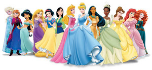  Disney Princess with Anna & Elsa