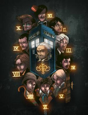  Doctor Who Clock
