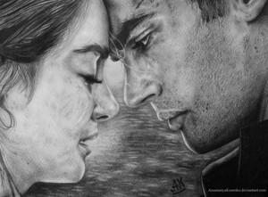 Four and Tris fan drawing 