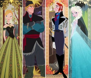  Frozen - Uma Aventura Congelante Characters