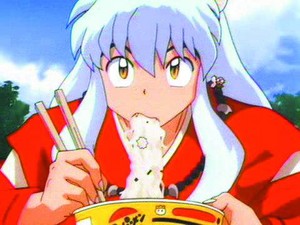 Inuyasha and his love for Ramen