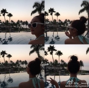  Jessica's Weibo 更新