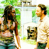  Michonne and Rick