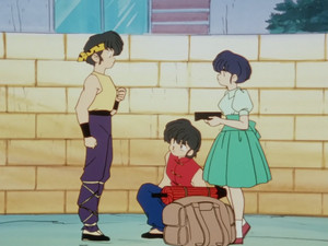  Ranma, Akane, and Ryoga