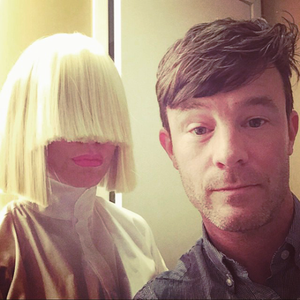  Sia and her manager, David Russell