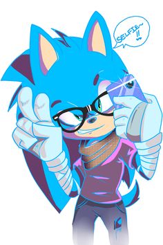  Sonic :"Selfie!"