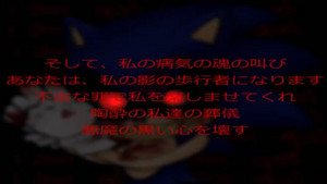  Sonic.exe japanese text :3