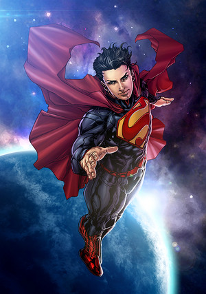  Superman - New 52 peminat Art