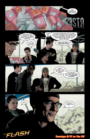 The Flash - Episode 1.10 - Revenge of the Rogues - Comic Preview