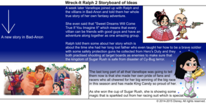  Wreck-It Ralph 2 Storyboard of Ideas 51