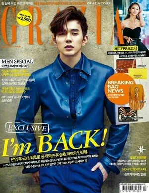  Yoo Seung Ho's Grazia Cover Magazine