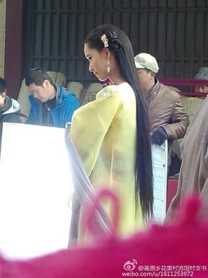  Yoona filming God of War Zhao Yun
