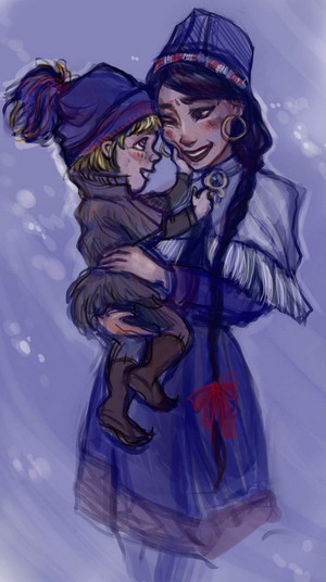  Young Kristoff and his Mother