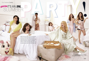  'It's an SNL Slumber Party' - Cosmopolitan, May 2014 [1]