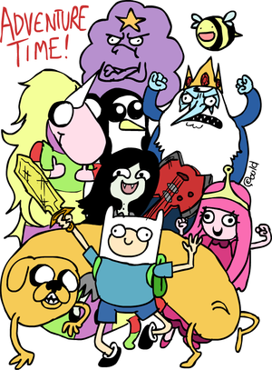 Adventure Time प्रशंसक Art