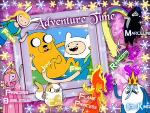  Adventure Time kertas dinding