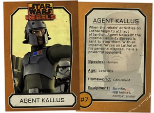  Agent Kallus Trading Card