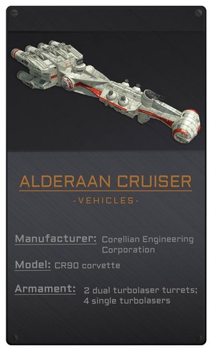  Alderaan croiseur