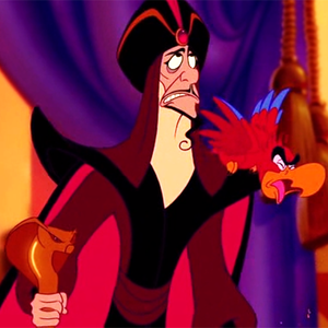 Annoyed Jafar and Iago