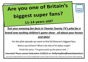  Are you one of Britain’s biggest super fans?