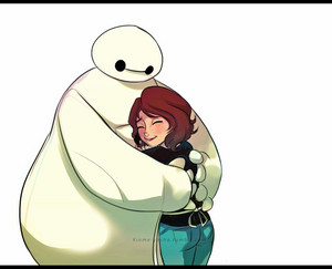 Aunt Cass and Baymax