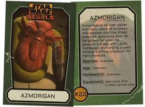  Azmorigan Trading Card
