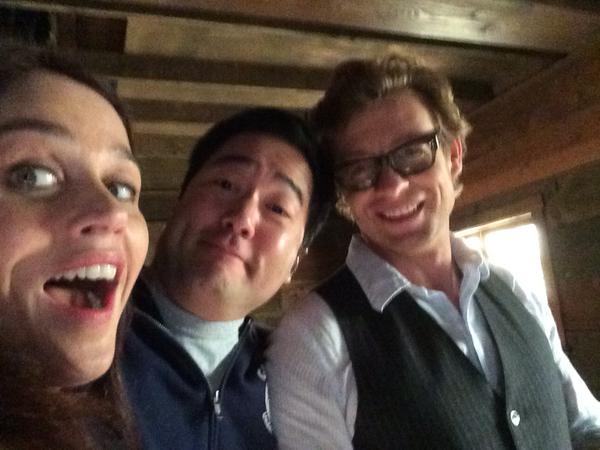 BTS pics of the Series Finale by Tim Kang