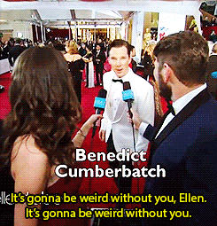 Benedict on the Red Carpet