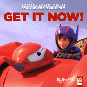  Big Hero 6 comes out on Blu-ray today!