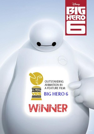  Big Hero 6 is 5 for 5 at the VES Awards