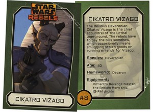  Cikatro Vizago Trading Card