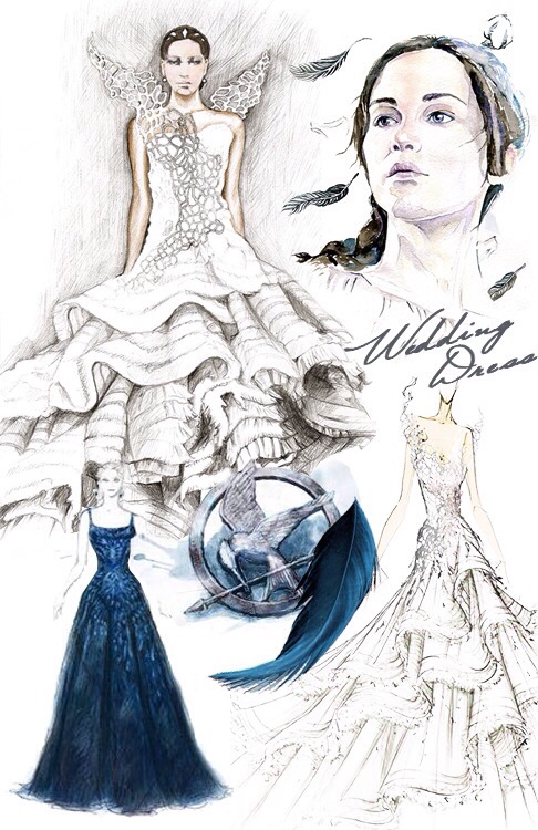 Cinna's Sketchbook | The Wedding Dress