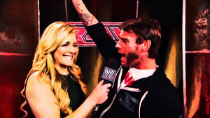 Cm Punk and Rene Young