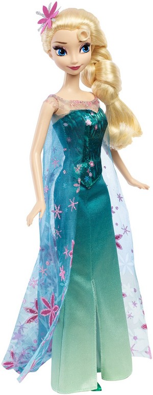  Elsa Frozen - Uma Aventura Congelante Fever Mattel Doll 2015